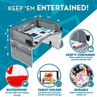 Kenley Kids Car Seat Tray 45x33x32cm Alas Main Serbaguna untuk Anak