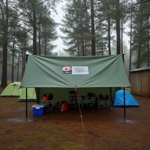 Telo impermeabile ERP 4x5M per esterni, per campeggio e stoccaggio - Product Image 2