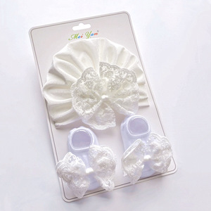 Tinta unita graziosi <span class=keywords><strong>fiocchi</strong></span> <span class=keywords><strong>per</strong></span> <span class=keywords><strong>capelli</strong></span> in velluto neonatale cappello turbante Set di calzini antiscivolo <span class=keywords><strong>per</strong></span> bambini con <span class=keywords><strong>fiocchi</strong></span> di cotone calzini <span class=keywords><strong>per</strong></span> bambini - Product Image 3