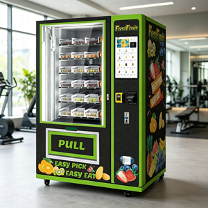 Máquina Expendedora de Alimentos para un Estilo de Vida Saludable, Quioscos Android con Pantalla Táctil de 21.5 Pulgadas, Equipo de Venta Minorista Comercial con Pantalla Táctil Inteligente - Product Image 1