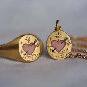 เครื่องประดับคู่รักแมงป่องเปลือกหอยงูหญิง18K แหวนทองคำแท้รูปวงรีวาดด้วยมือ - Product Image 4