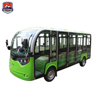Vente chaude LETSING Bus électrique touristique 14 places, navette fermée, éclairage LED, pour hôpital/zoo/visite nocturne, mini-bus de tourisme