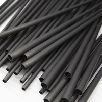 Tube conique en fibre de carbone 760 personnalisé OEM de 100% mm de long pour queue de billard vierge d'arbre de queue en fibre de carbone