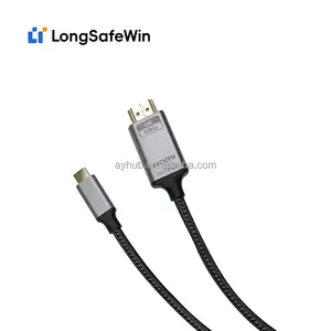 Durable Usage USB Cable Type -C/Type C To HDMI Cable