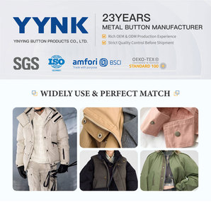 Thời Trang Biểu Tượng Tùy Chỉnh Hình Dạng Đặc Biệt Chic Kim Loại Nút Mạ Đầy Màu Sắc Kim Loại Snap Nút Cho Áo Khoác Áo Khoác Áo Khoác Xuống Áo Khoác Áo Khoác Áo Khoác Áo Khoác - Product Image 6