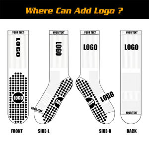 उच्च गुणवत्ता वाले कस्टम मोजे खेल फुटबॉल पकड़ मोजे कस्टम पकड़ मोजे - Product Image 3