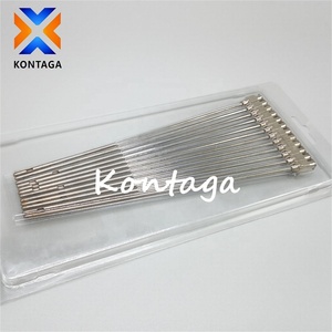 Équipement vétérinaire Aiguille à tétine à lait en acier inoxydable Aiguilles à passer le lait vétérinaire Mouton Bovins Vache <span class=keywords><strong>Allaitement</strong></span> Bétail - Product Image 3