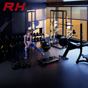 RH L575 All-In-One Indoor Smart Home Gym Trainer Sports Steel Cable Máquina de ejercicio para pecho Culturismo Entrenamiento de espalda - Product Image 3