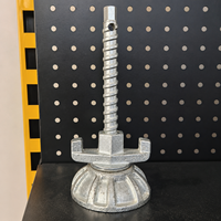 Ensemble d'écrous de serrage combinés Tengrui avec base universelle filetée M17 et tige filetée de 200 mm pour fixation de support de carotteuse à béton