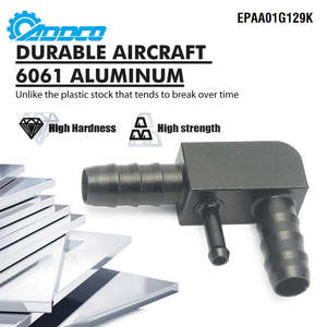 ADDCO - EPMAN para BMW E46 330Ci M54 E39 530i manguera de vacío de aluminio conector F 13327503677 EPAA01G129K - Product Image 3