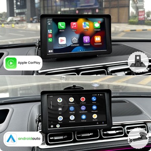 วิทยุติด<span class=keywords><strong>รถยนต์</strong></span>พกพา GreenYi ระบบไร้สาย Apple Carplay และ <span class=keywords><strong>Android</strong></span> Auto หน้า<span class=keywords><strong>จอ</strong></span>สัมผัส HD ขนาด <span class=keywords><strong>7</strong></span> <span class=keywords><strong>นิ้ว</strong></span> เครื่องเล่นมัลติมีเดีย วิดีโอ รุ่น T86 - Product Image 2
