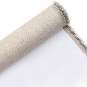 Sơn Acrylic 100% <span class=keywords><strong>Linen</strong></span> sơn lót bông nghệ sĩ trống sơn dầu vải cuộn tùy chỉnh thiên nhiên Matte sắc tố, thuốc nhuộm - Product Image 4