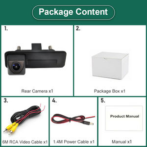 Caméra de <span class=keywords><strong>recul</strong></span> 1080p pour VW Skoda Octavia A5 A7 Superb Rapid Yeti Fabia 2 Roomster <span class=keywords><strong>Audi</strong></span> <span class=keywords><strong>A1</strong></span> A3 A4 VW - Product Image 5
