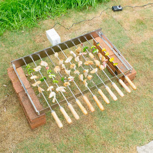 Barbecue au charbon de bois, Grill rôtissoire pour le jardin en plein air, viande brilée de Style british, nouveauté - Product Image 4
