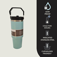 Botella de Agua Ecológica de Precio Competitivo, 900 ml, Doble Pared, Acero Inoxidable 304, Termo de Viaje Aislado al Vacío