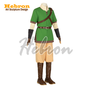 Disfraz de <span class=keywords><strong>cosplay</strong></span> personalizado de <span class=keywords><strong>Link</strong></span> de The Legend Of <span class=keywords><strong>Zelda</strong></span> Skyward Sword para Halloween, películas, televisión, adultos, para eventos y presentaciones. - Product Image 2