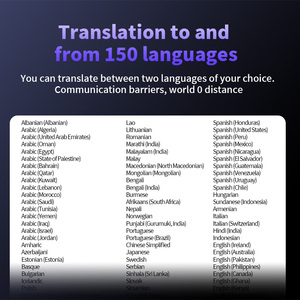 Auriculares de Traducción de Voz Inteligente VORMOR V15, Chino-Inglés, Multilingüe, BT 5.4, Traductor de Idiomas Intraauricular - Product Image 3