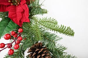 Décorations de Noël personnalisées pour l'intérieur et l'extérieur, guirlandes et couronnes de Noël festives en pin - Product Image 2