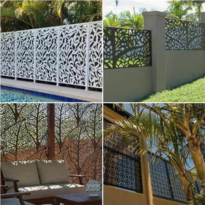 Panneaux d'écran décoratifs pour l'intérieur, 12 pièces, coupe Laser, en métal - Product Image 6