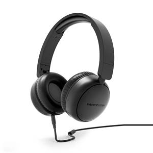 Casque audio Soundspire (100% plastique recyclé, câble détachable, microphone, assistant vocal) - Noir - Product Image 1