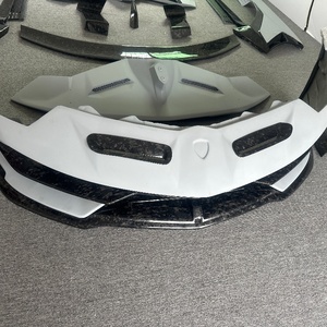 Half Carbon Forged Carbon Fiber Car Bumper Body Kit for <strong>Lamborghini</strong> LP700 LP720 LP750 Aventador <strong>Modified</strong> in SVJ Style - Product Image 4