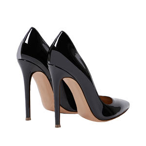 <span class=keywords><strong>Zapatos</strong></span> de Tacón Alto Elegantes para Mujer, Estilo Slip-On, Tacones de Aguja, Punta en Pico, Antideslizantes, de Charol, para Fiesta - Product Image 4