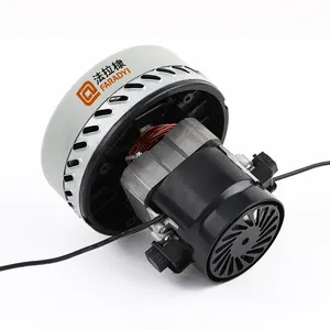 Faradyi Customized Low Noise High Torque 24V 36V Industrial Waterproof Brushless Mini Wet And Dry Vacuum Cleaner Motor 2 Stage