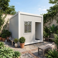 Estructura Modular Desmontable Personalizable para Tiendas Minoristas o Tiendas Emergentes, Proyectos Prefabricados de Oficinas y Residenciales