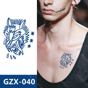 Tatuaggio impermeabile all'ingrosso personalizzato dura 2 settimane realistico Semi permanente adesivo del tatuaggio - Product Image 3