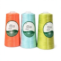 Benang Bordir Filamen PTFE 100% 26s Mercerized 250g Bola untuk Mesin Jahit Industri