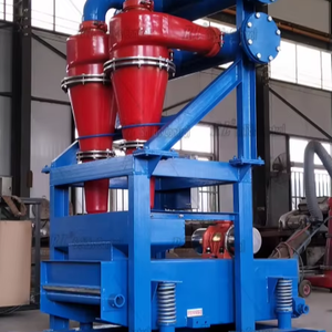 เครื่องแยกแร่การไหลแบบเส้นตรงพร้อมตัวแยกโคลนหน้าจอด้านล่างของมอเตอร์ - Product Image 1