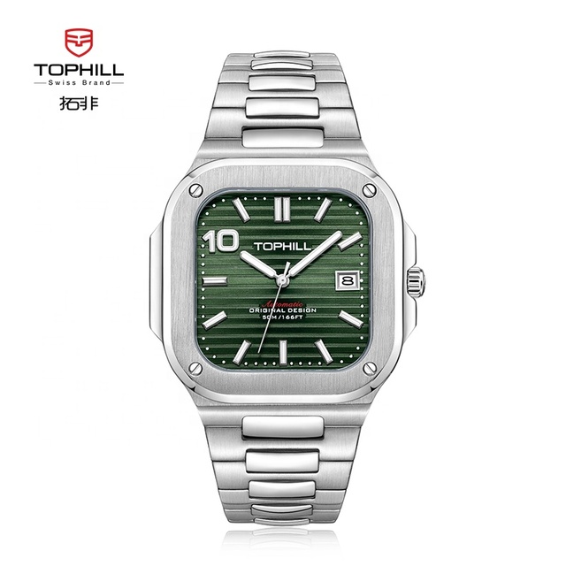High-end Automatic Mechanical Watches Luxury Business Automatic Stainless Steel Watch for Men