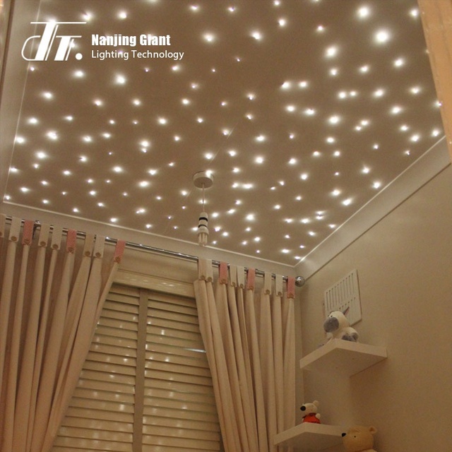 Led Fiber Optic Starry Sky Twinkling Meteor Shooting Star Ceiling Lights for Indoor Ceiling Decoration
