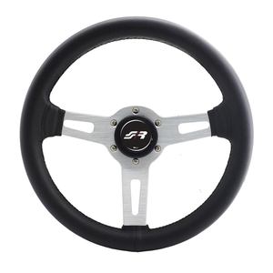 Volante Clásico Vintage de Cuero Simoni Racing EPOCA con Costuras Negras para Autos Clásicos o Vintage - Product Image 1