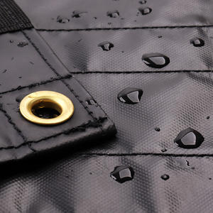 غطاء شاحنة مسطح مخصص للخدمة الشاقة من المصنع، مقاس 16' × 18' مع انخفاض 4 أقدام، وذيل 4' × 8'، وحواف مانعة للمطر 8 بوصات - Product Image 4