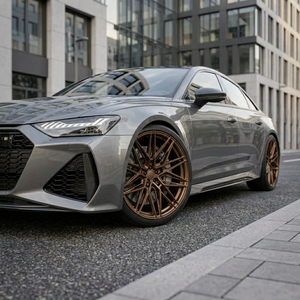 Jantes forgées monobloc Deep Concave Satin Bronze HF7 22 23 24 pouces pour Mercedes G Wagon Range <span class=keywords><strong>Rover</strong></span> Audi RS6 BMW XM Benz SUV - Product Image 2
