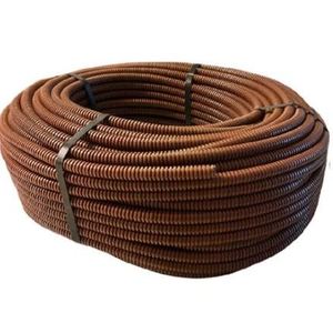 Tubo Corrugado Flexible Marrón de 20mm 50m para Protección de Conductos Eléctricos - Product Image 1