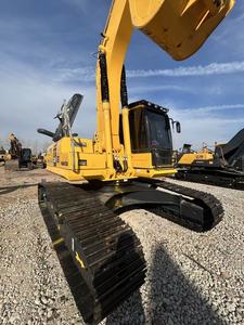Excavatrice sur chenilles Komatsu PC240LC d'occasion, 24 tonnes, pelle hydraulique, machine de terrassement sur chenilles pour la construction - Product Image 2