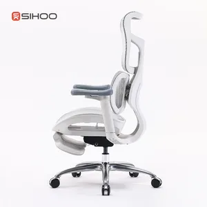 Luxe Baas Ergonomische Stoelen S100 Draaiende Fauteuil Executive Draaibare Mesh Bureaustoel Met 4d Verstelbare Armleuningen