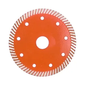 Hot Press Super Thin Fine Teeth Turbo Diamond Saw Blade for Granite Marble Tile Cutting