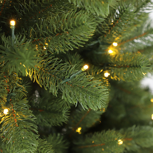 Arbre de Noël artificiel en gros pour décorations de fêtes, arbre de Noël vert en PE avec pied en métal, 6 pieds, 7 pieds, 8 pieds - Product Image 3
