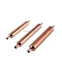 Filtre déshydrateur de réfrigérateur domestique en cuivre avec tamis moléculaire de 15 g compatible R134a/R404a, alimentation au gaz, garantie 1 an
