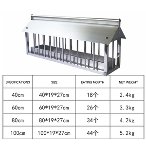 Mangeoire multifonctionnelle en acier inoxydable pour <span class=keywords><strong>pigeons</strong></span>, fournitures pour l'élevage de <span class=keywords><strong>pigeons</strong></span> <span class=keywords><strong>voyageurs</strong></span> - <span class=keywords><strong>Vente</strong></span> en gros - Product Image 6