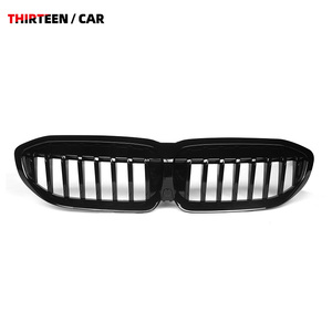 Parrilla de coche G20 al por mayor para <span class=keywords><strong>Bmw</strong></span> 3 Series 19-22 G20 G28 320i 330i <span class=keywords><strong>330e</strong></span> parrilla delantera de parachoques de coche negra brillante - Product Image 2