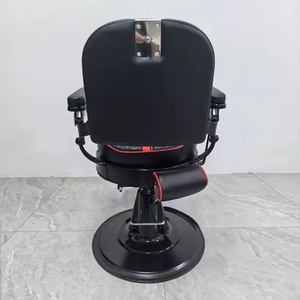 Sillón de barbero, sillón de peluquería para hombre, sillón de afeitar giratorio para <span class=keywords><strong>barber</strong></span>ía/salón de belleza, específico para salón - Product Image 4