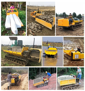 Volquete Oruga de 500kg-5t, Diésel/Eléctrico, Todoterreno, Hidráulico, Autocargable, para Construcción, Minería, Agricultura y Silvicultura - Product Image 6