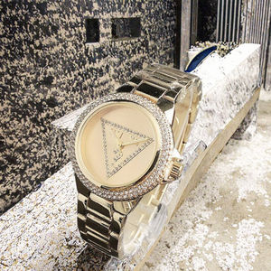 Montre analogique à quartz <span class=keywords><strong>Hifive</strong></span> pour femme, style professionnel, avec breloques brillantes, verre tendance, pour affichage des heures - Product Image 3