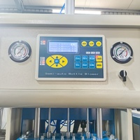 Machine de soufflage de bouteilles en plastique semi-automatique à bas prix Bg-880 pour la fabrication de bouteilles d'eau et de boissons