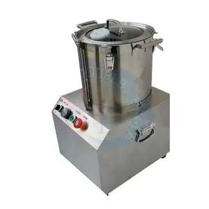 Máquina eléctrica comercial para hacer puré de verduras y barro de jengibre de acero inoxidable, equipo de molienda para batidor de pulpa de puré de patatas