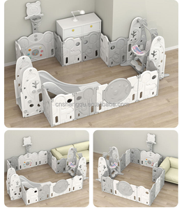 VSUCH bambino a <span class=keywords><strong>casa</strong></span> parco giochi al coperto i bambini giocano a penna centro zona pieghevole bambino gioco cortile con <span class=keywords><strong>casa</strong></span> bambino box - Product Image 3